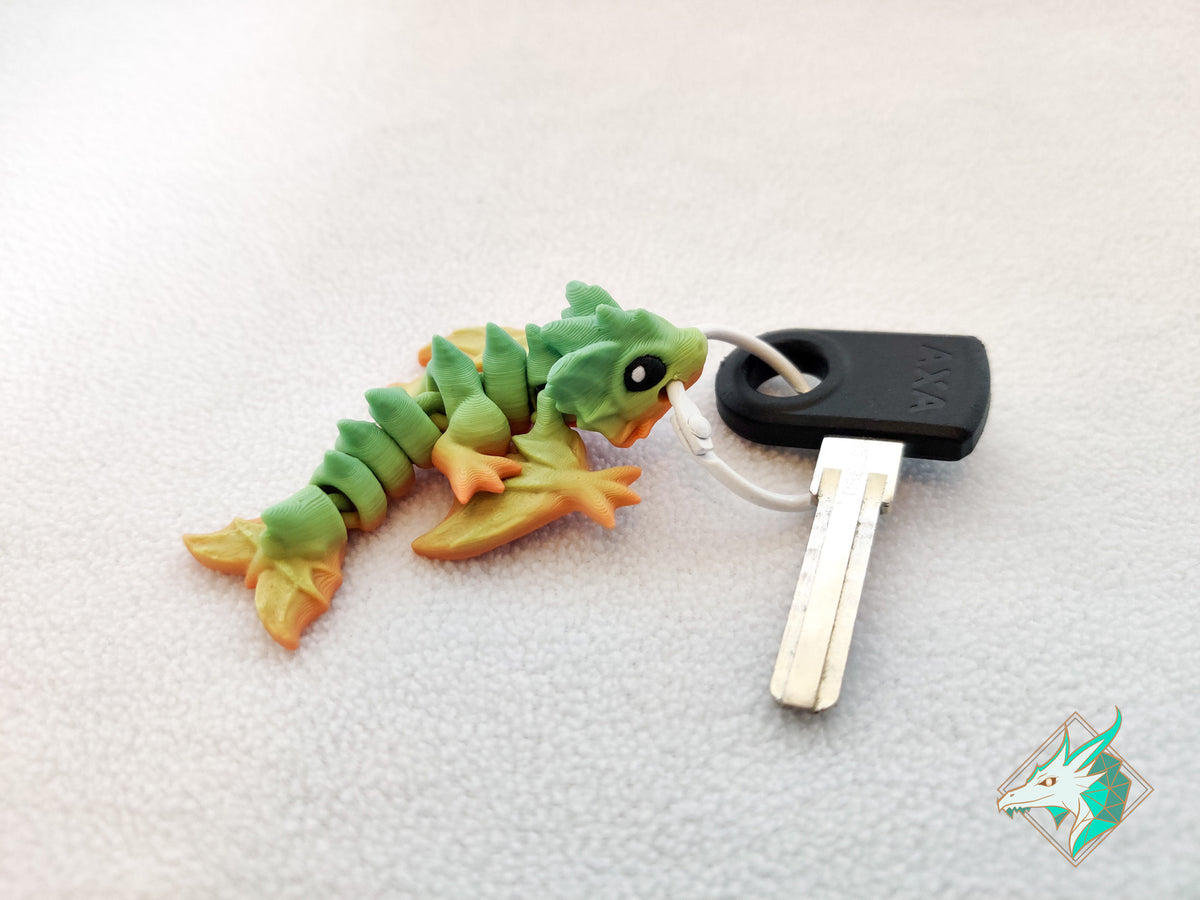 Tiny Dragon - Keychain