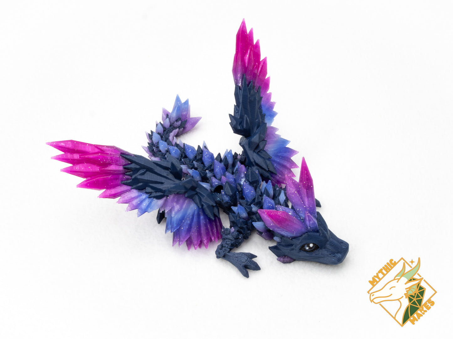 Winged Crystal Dragon - Baby & Young