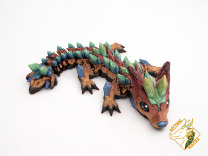 Crystal Wolf Dragon - Baby & Young