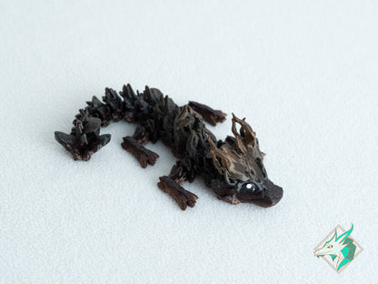 Hatchling Wood Dragon - Pocket Size