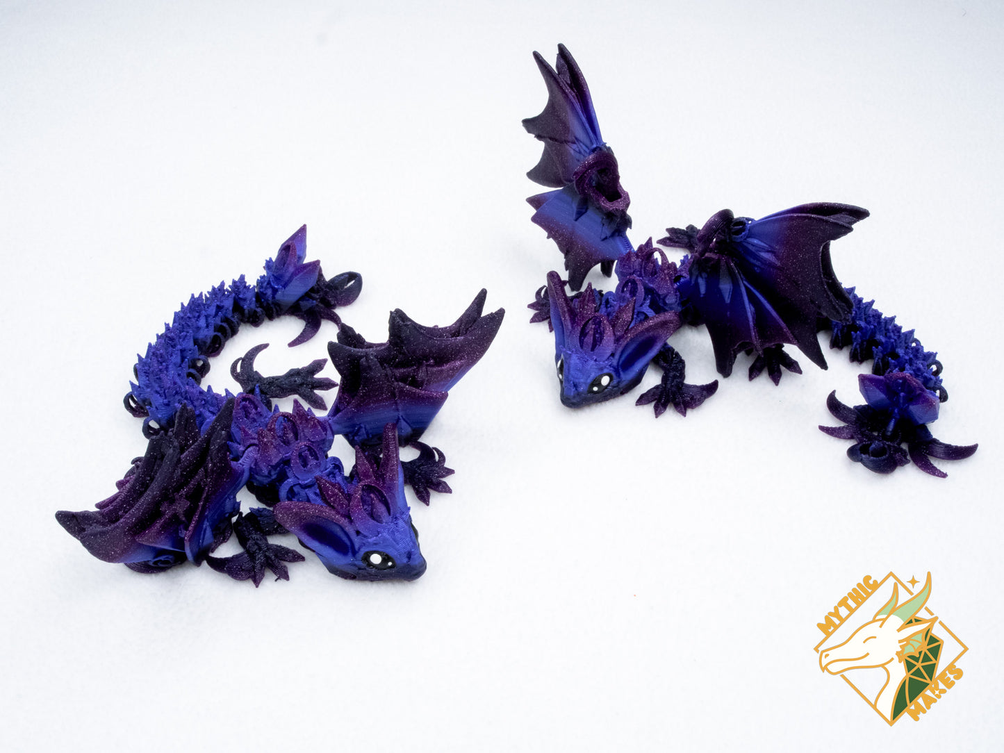 Dragon Chauve-souris ailé - Bébé et Jeune