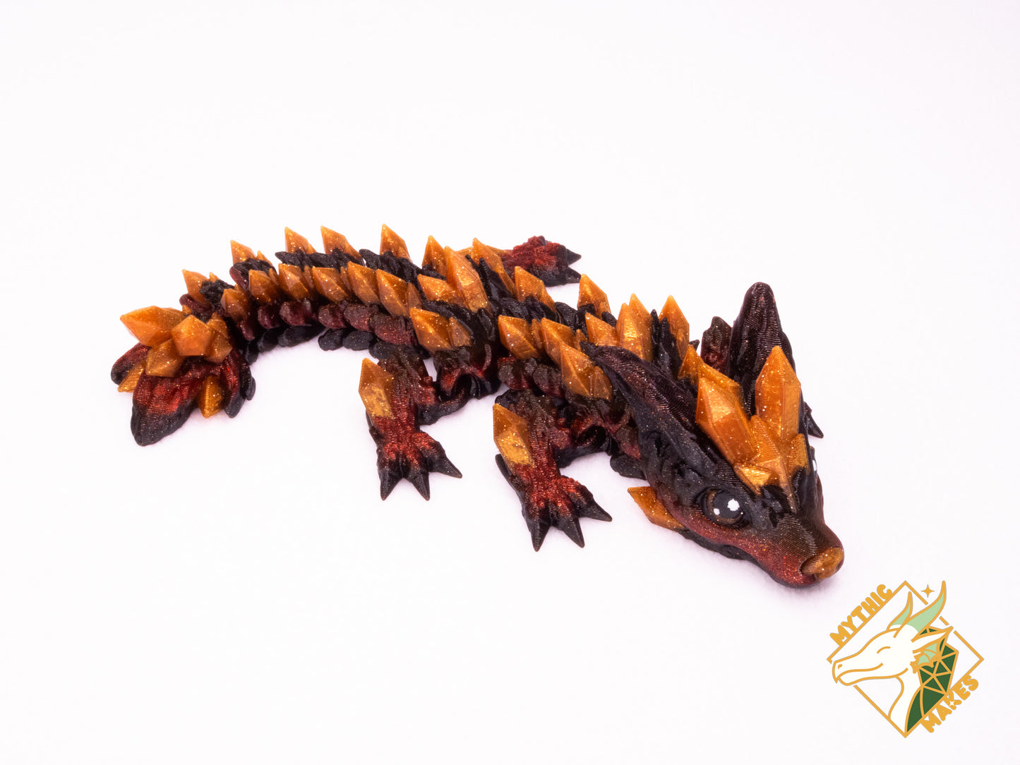 Crystal Wolf Dragon - Baby & Young